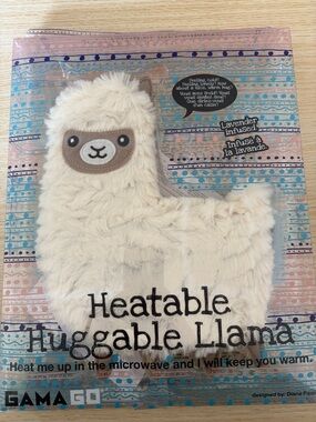 Heatable Huggable Llama - Lavender Infused Plush Heat Pad